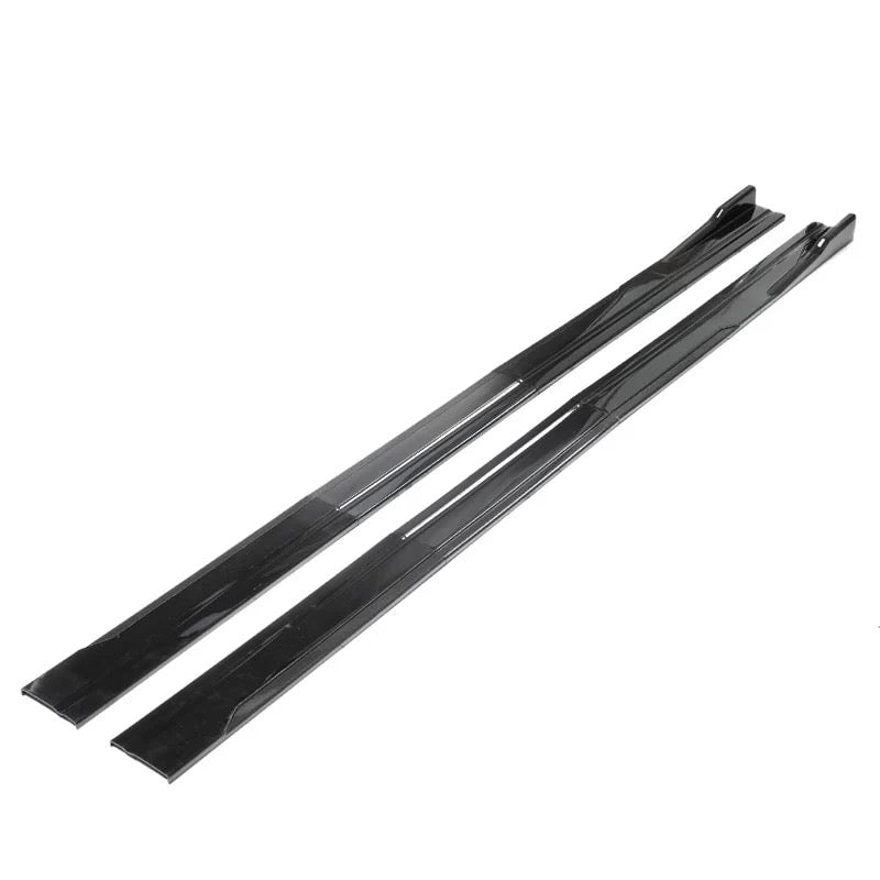 HIGH QUALITY CARBON FIBER 4 PCS SIDE SKIRTS FITS ON ALL SEDAN CARS - ONECARWORLD