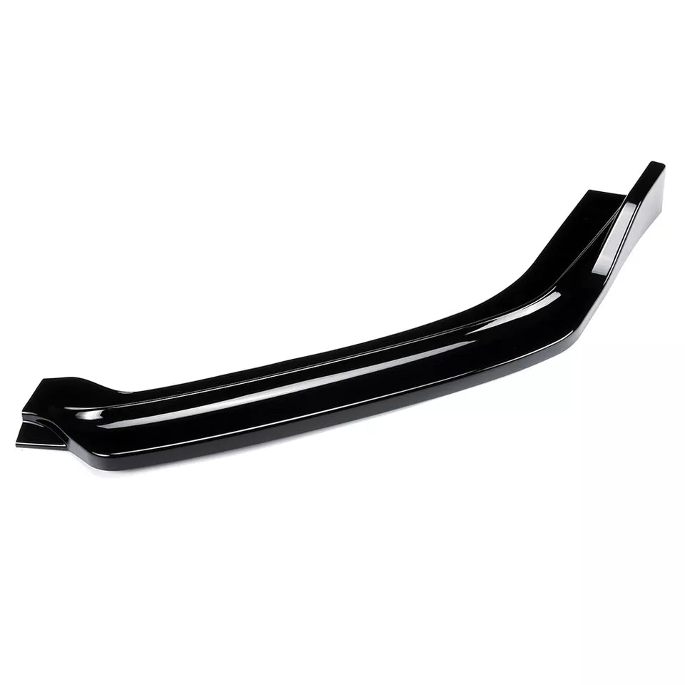 Front Bumper Lip Spoiler Gloss Black for Hyundai Sonata 2018 2019 2020 - ONECARWORLD
