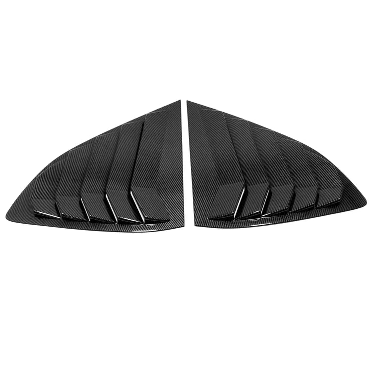 Side Vent Window Scoop Louver Cover Trim for HONDA CRV BREEZE 2017-2021 gloss black - ONECARWORLD
