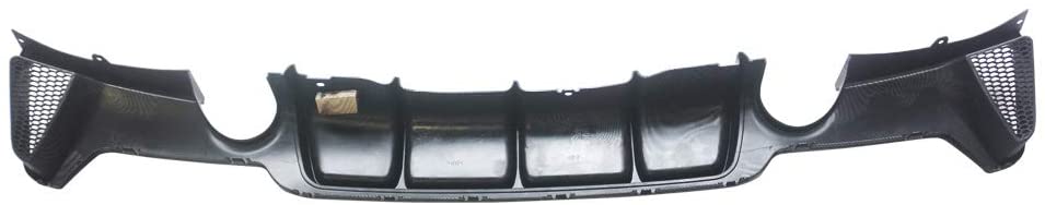 Rear Bumper Diffuser Dual Exhaust For BMW 430 F32 F33 435i M Tech Quad Out 2014-2018 Carbon Fiber Style - ONECARWORLD