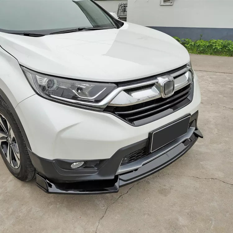 Honda CRV Front bumper splitter spoiler lip exterior kit for 2017-2020 - ONECARWORLD