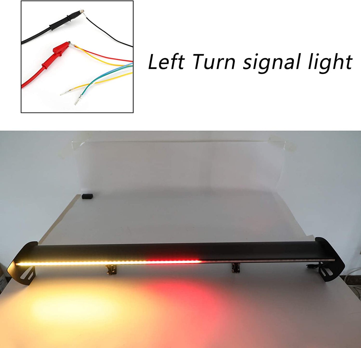 High Quality Universal LED Glossy Black Trunk Spoiler Body Kit for all Sedan Cars - ONECARWORLD
