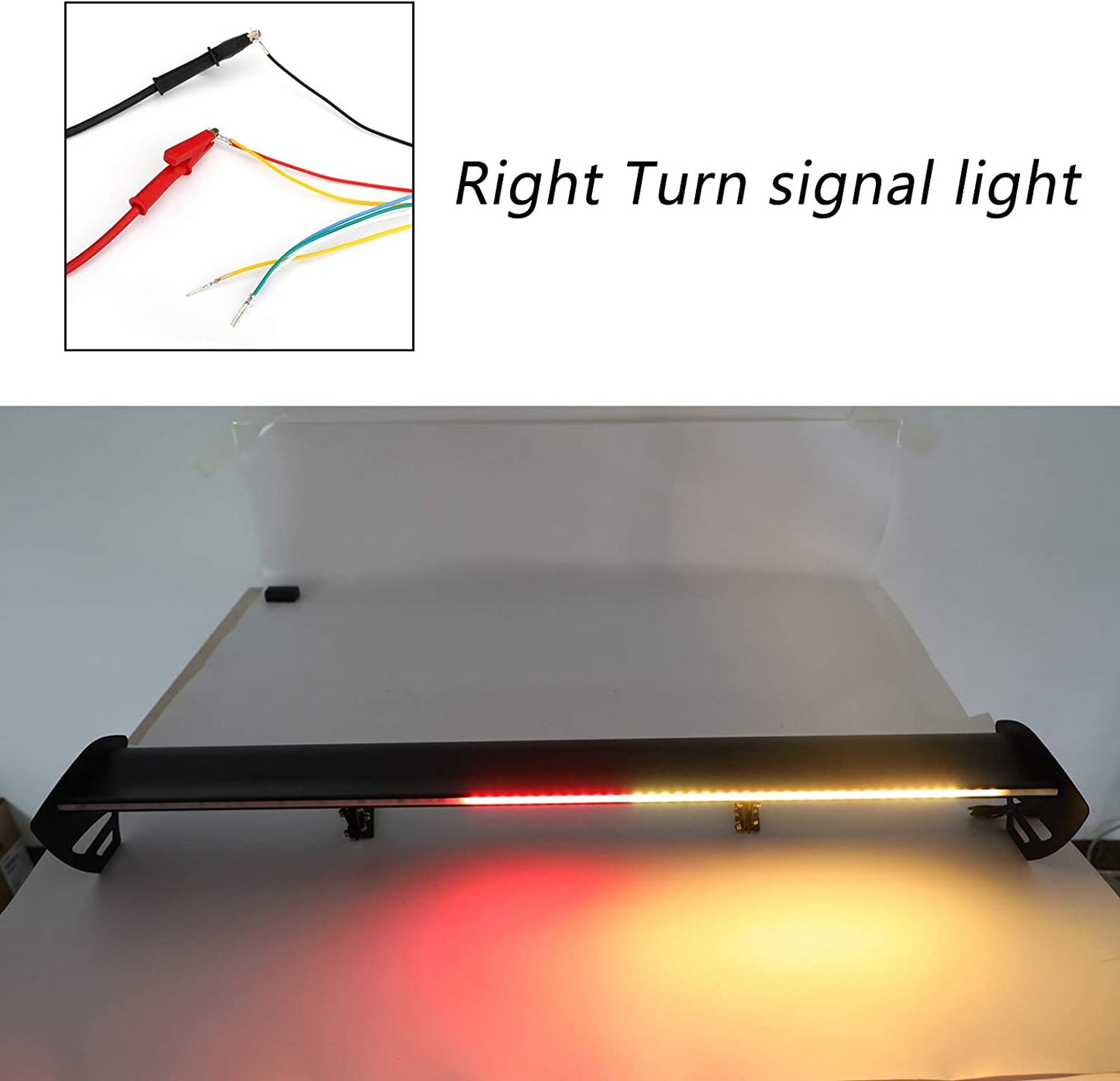 High Quality Universal LED Glossy Black Trunk Spoiler Body Kit for all Sedan Cars - ONECARWORLD