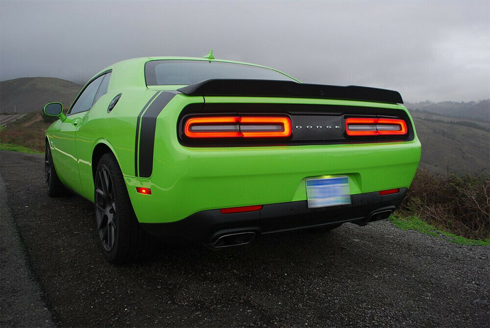 Dodge Challenger SRT Style Glossy Black ABS Rear Trunk Spoiler 2008-2022 - ONECARWORLD