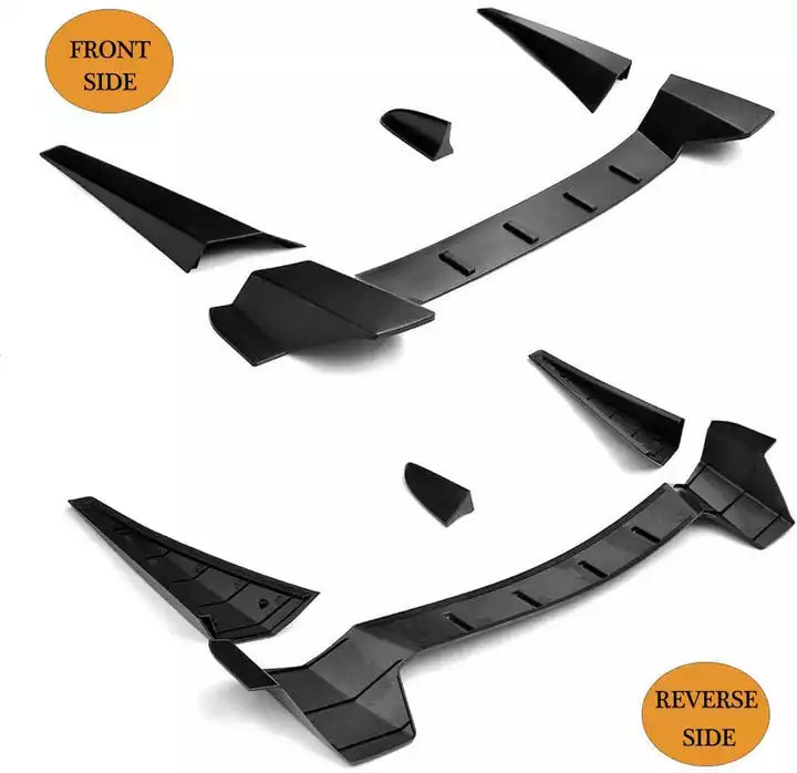 Rear Window Roof Spoiler Glossy Black R style Visor For 10th CIVIC 16-21 Sedan - ONECARWORLD
