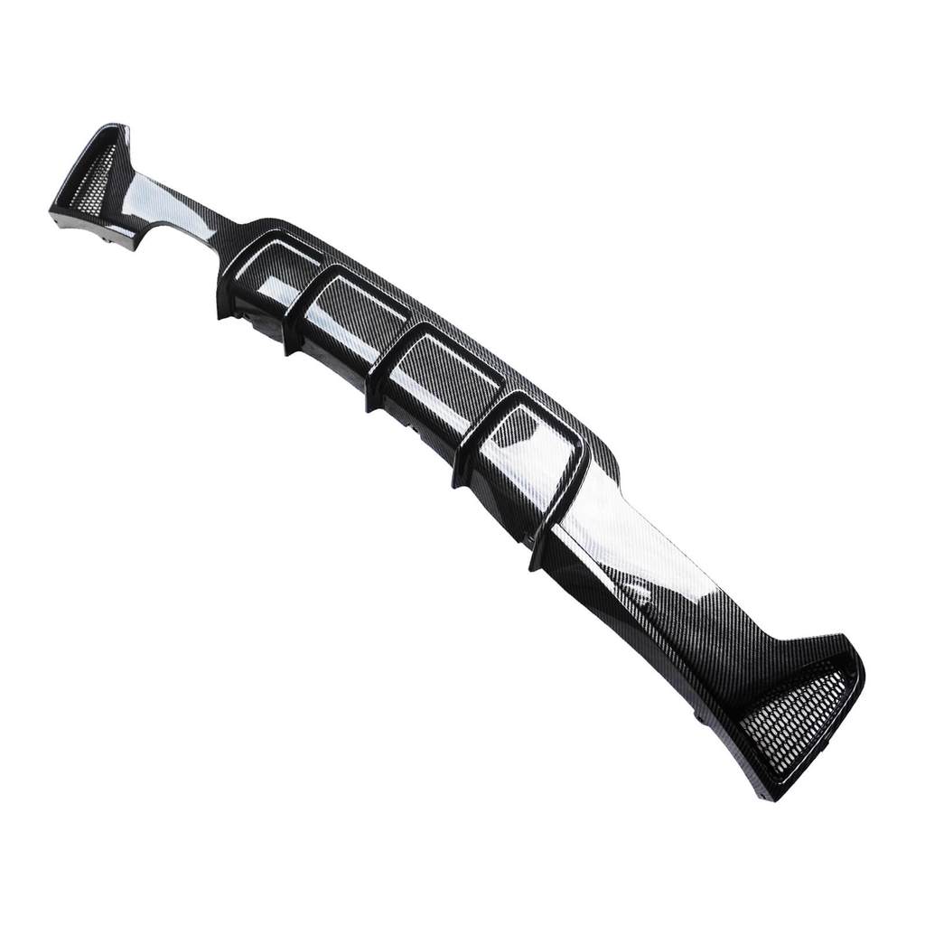 Rear Bumper Diffuser SINGLE OUTLET For BMW 4 Series F32 M Sport 2014 2015 2016 2017 2018 - ONECARWORLD