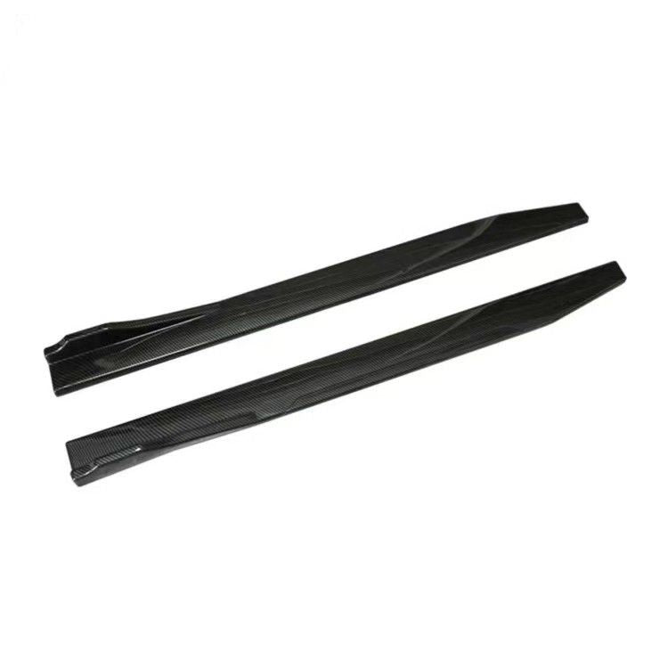 UNIVERSAL SIDE SKIRTS FOR ALL CARS GLOSSY BLACK - ONECARWORLD