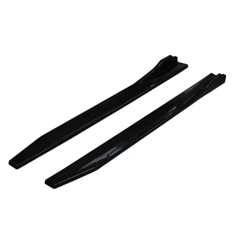 UNIVERSAL SIDE SKIRTS FOR ALL CARS GLOSSY BLACK - ONECARWORLD