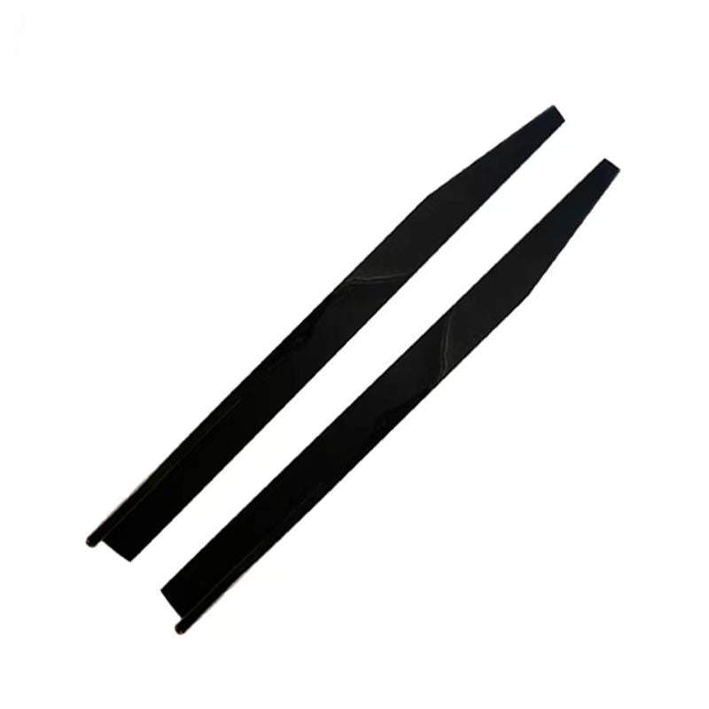 UNIVERSAL SIDE SKIRTS FOR ALL CARS GLOSSY BLACK - ONECARWORLD