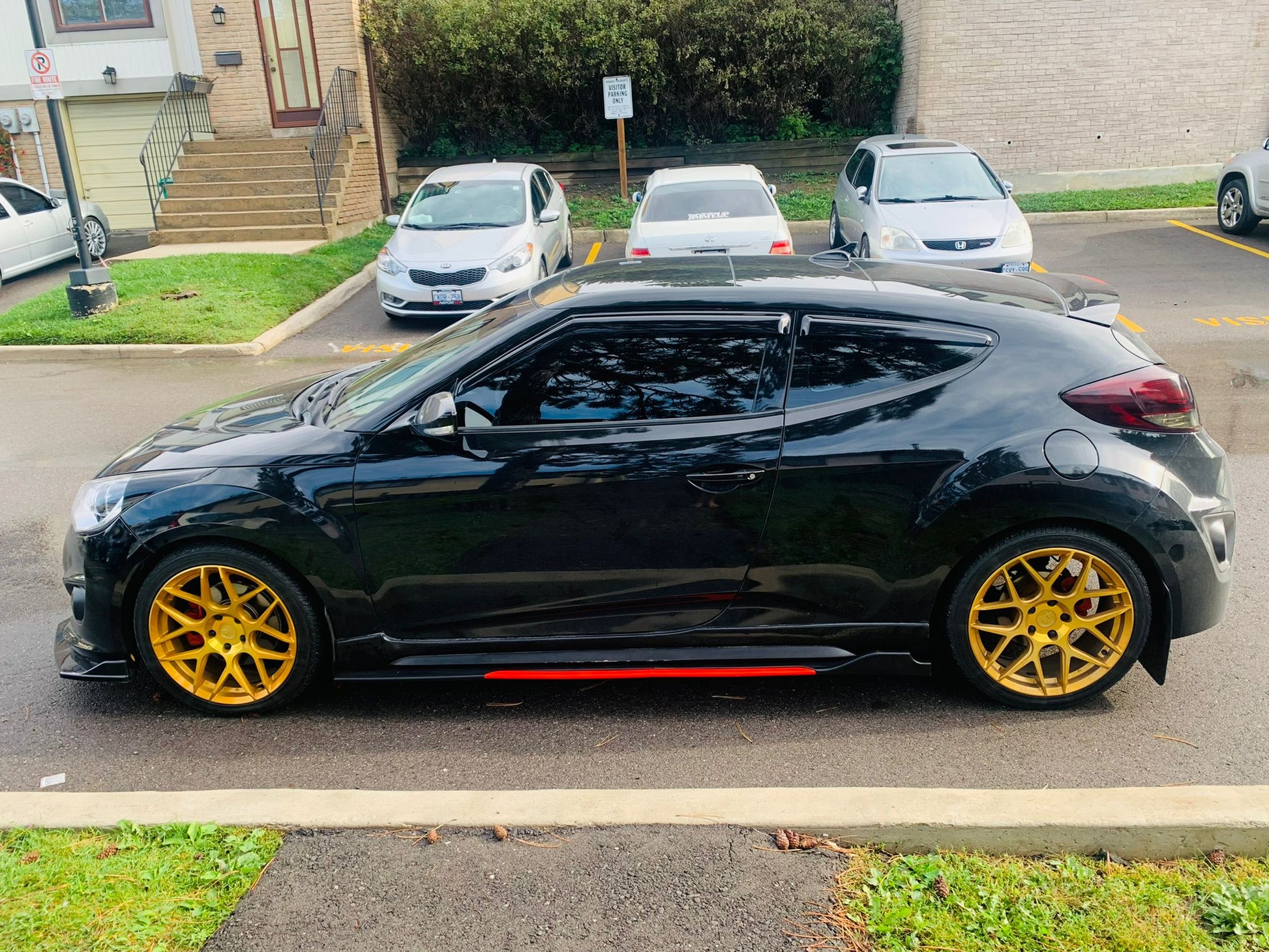 UNIVERSAL SIDE SKIRTS IN 6 COLORS MATCHING TO FRONT LIP - ONECARWORLD