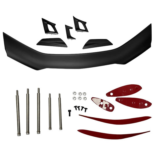 Rear Trunk Spoiler Lip, High Strength Gloss Black GT Style Anti Fade Trunk Spoiler Wing Replacement for Camaro ZL1 1LE 16‑21 for Car Adaptations - ONECARWORLD
