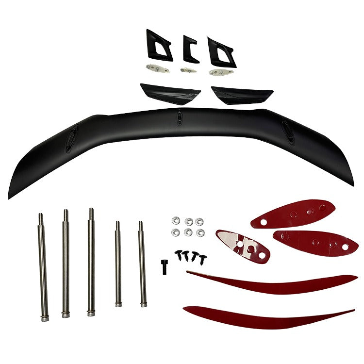 Rear Trunk Spoiler Lip, High Strength Gloss Black GT Style Anti Fade Trunk Spoiler Wing Replacement for Camaro ZL1 1LE 16‑21 for Car Adaptations - ONECARWORLD