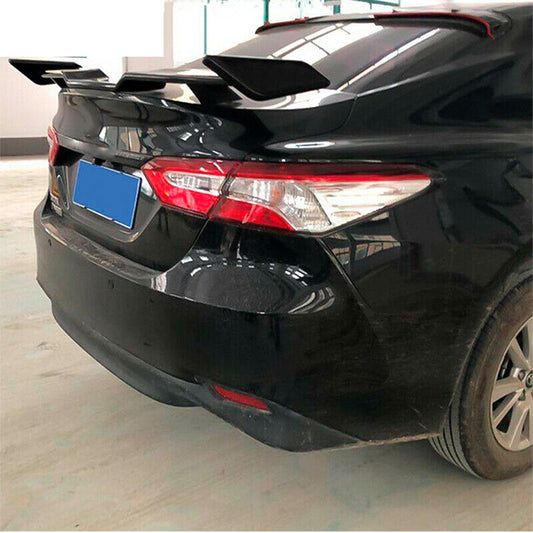 TOYOTA CAMRY TRD STYLE TRUNK SPOILER HIGH QUALITY GLOSSY BLACK 2018-2020 - ONECARWORLD