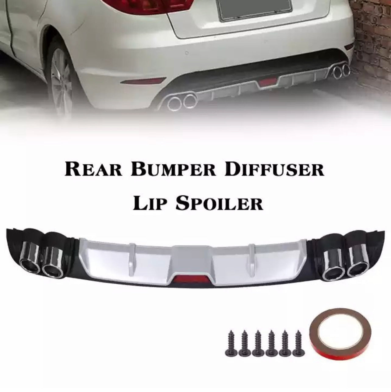 UNIVERSAL DIFFUSER FOR ALL SEDAN CARS - ONECARWORLD
