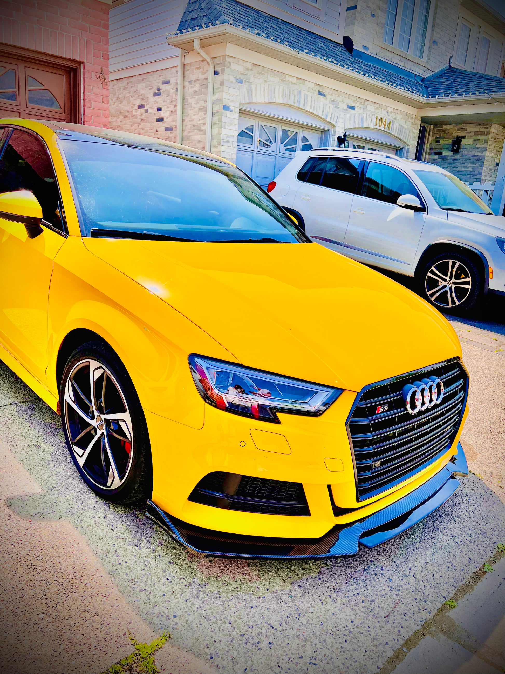 UNIVERSAL NEW FRONT LIP CARBON FIBER FOR ALL SEDAN CAR - ONECARWORLD