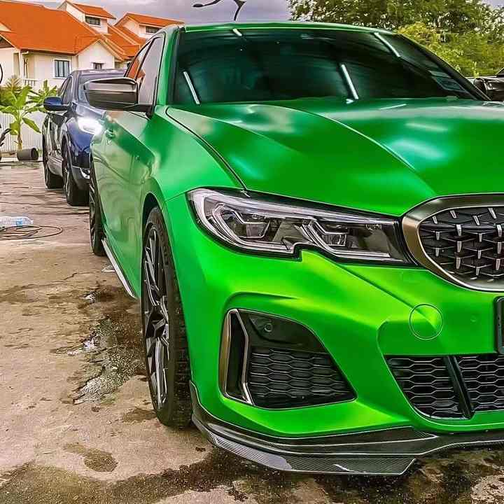 BMW Front Bumper Lip Splitter Kit Performance Style Glossy Black For G20 G80 G28i/330i/335xi/328D/320i M-Sport - ONECARWORLD