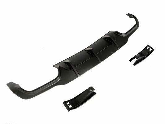 MERCEDES BENZ W204 2012-2014 AMG C63 STYLE REAR DIFFUSER - ONECARWORLD