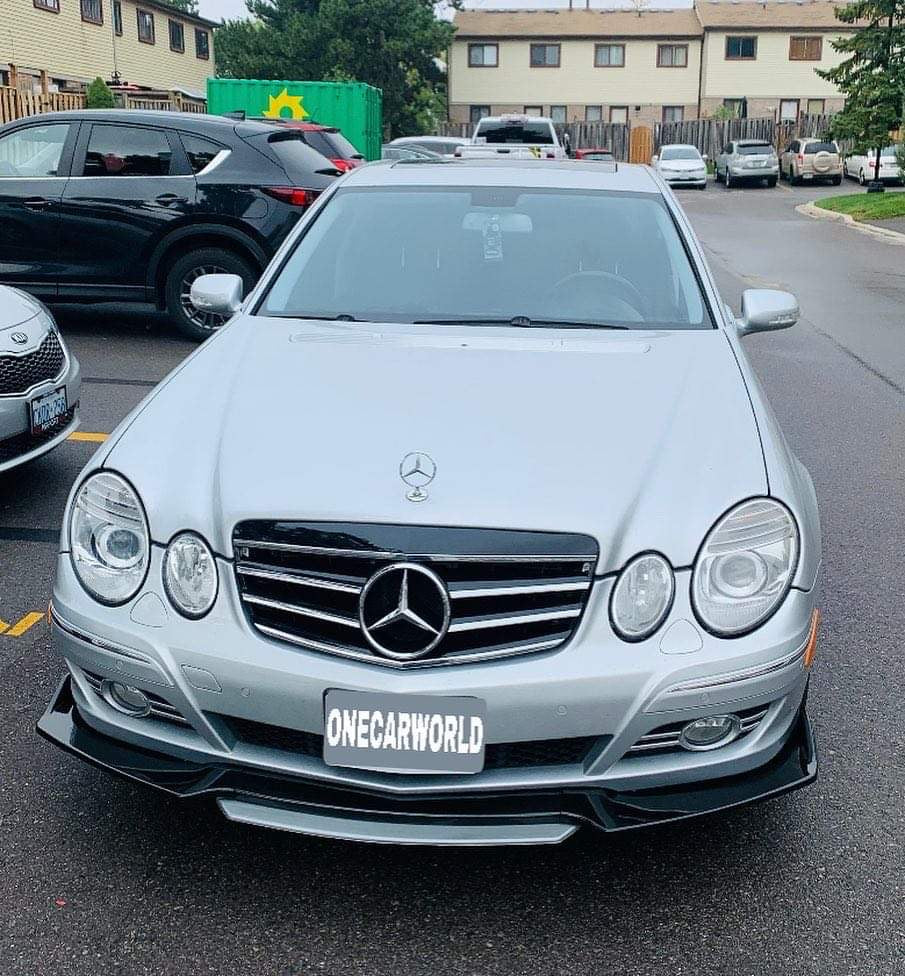 CARBON FIBER FRONT LIP WITH COLOR FOR ALL SEDAN CARS - ONECARWORLD