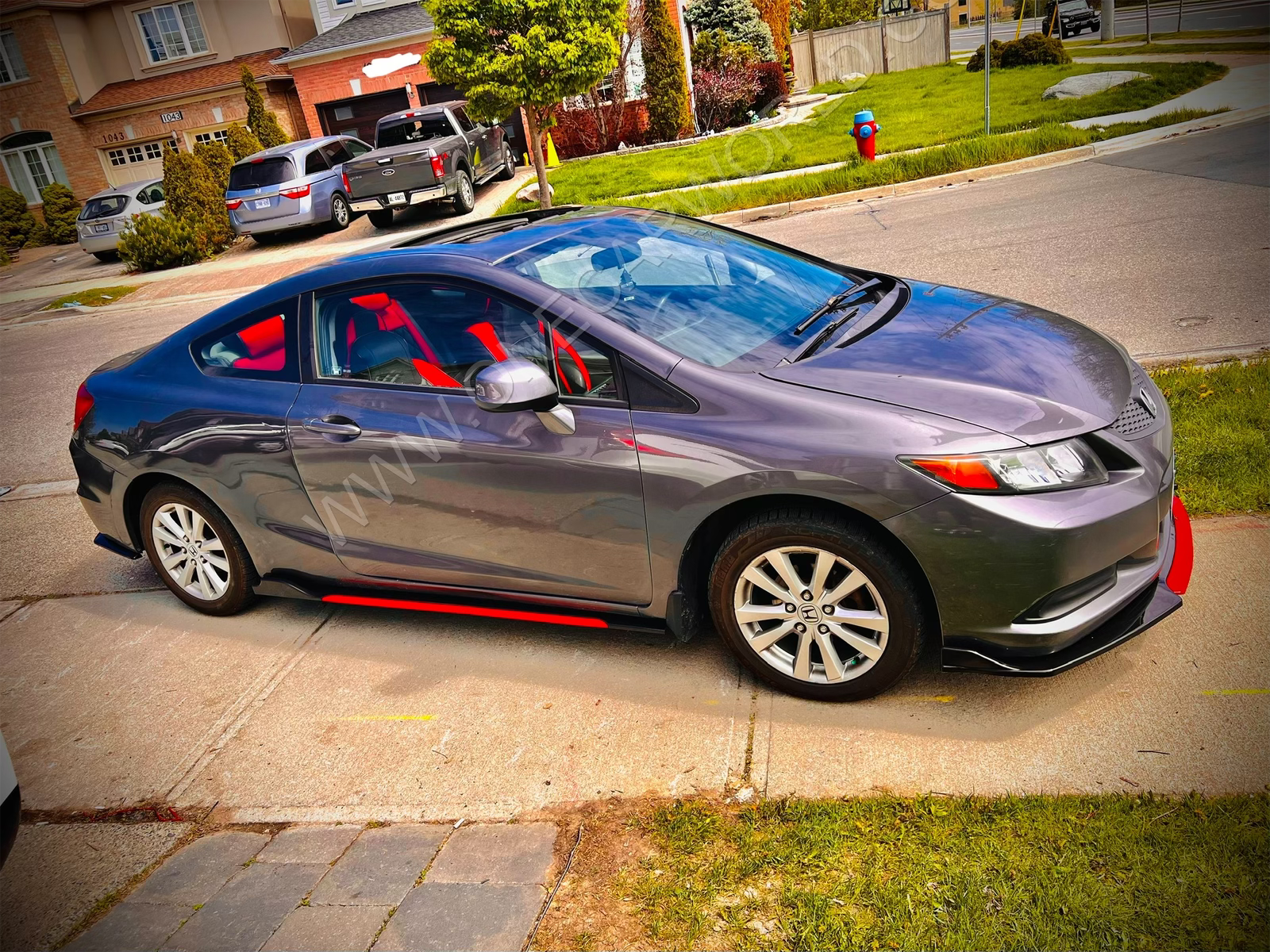 UNIVERSAL SIDE SKIRTS IN 6 COLORS MATCHING TO FRONT LIP - ONECARWORLD