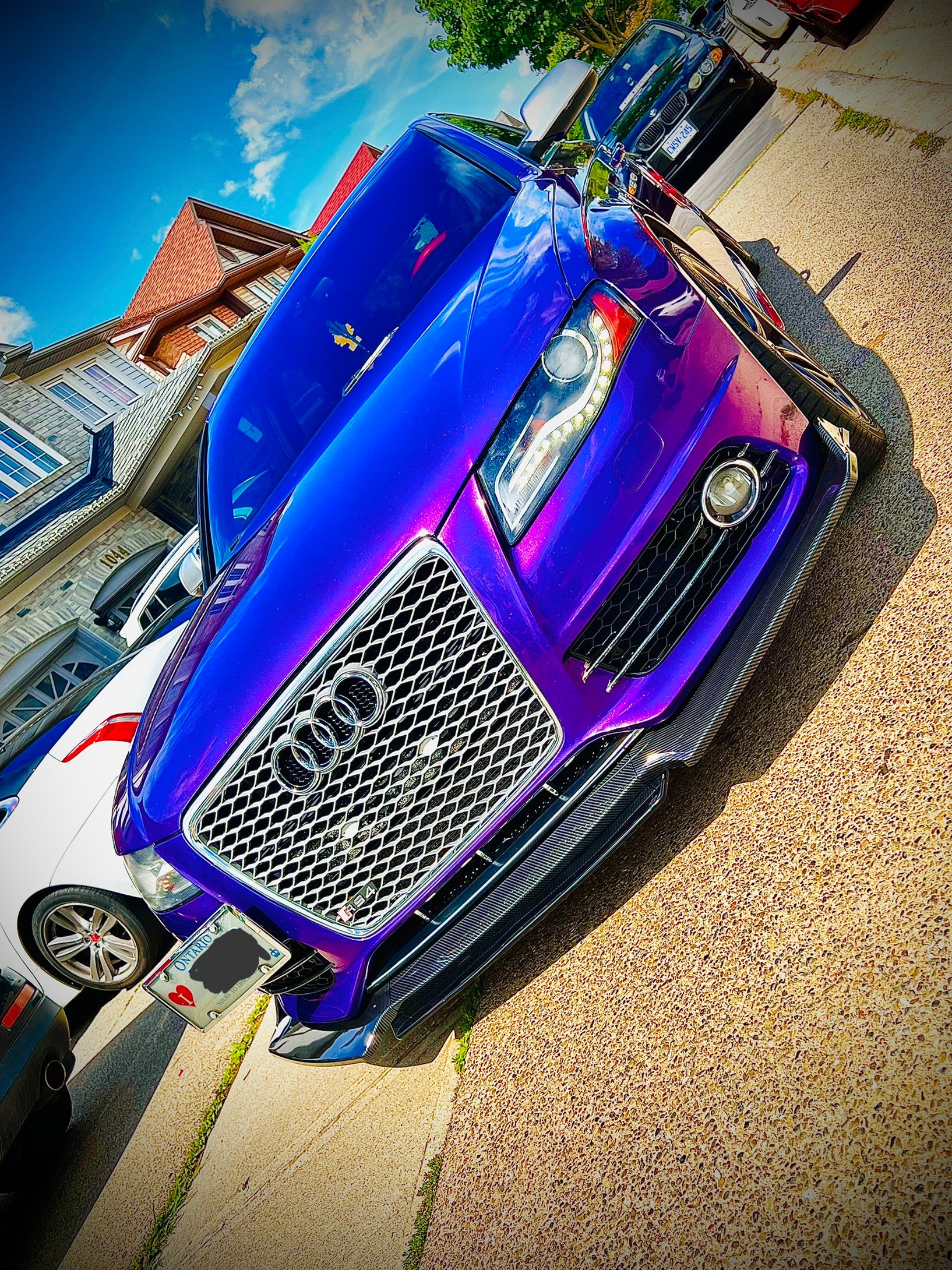 UNIVERSAL NEW FRONT LIP CARBON FIBER FOR ALL SEDAN CAR - ONECARWORLD