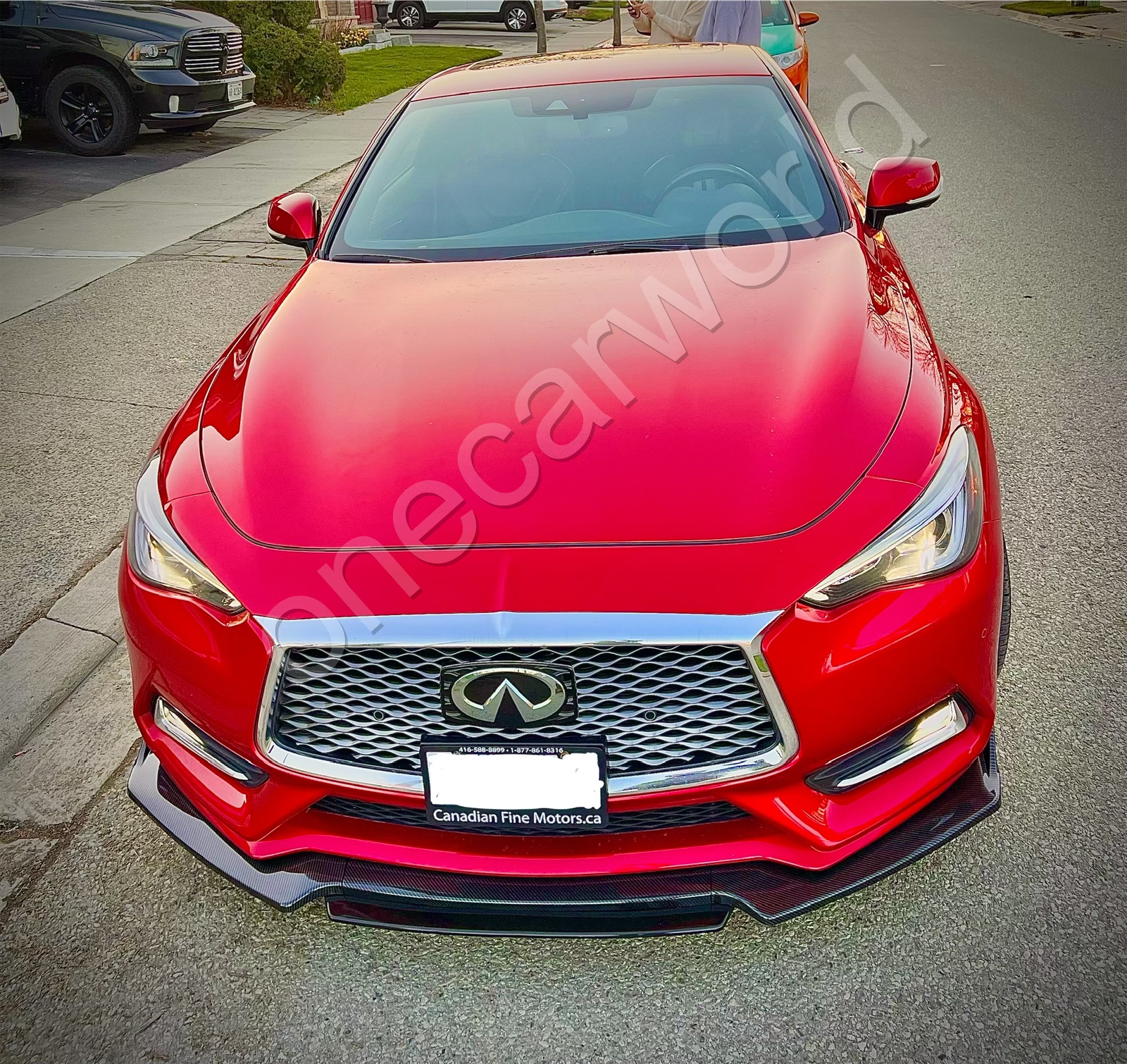 UNIVERSAL NEW FRONT LIP CARBON FIBER FOR ALL SEDAN CAR - ONECARWORLD