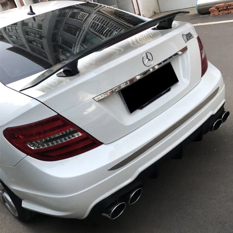 UNIVERSAL GLOSSY BLACK REAR TRUNK SPOILER WING FOR ALL SEDAN CARS - ONECARWORLD