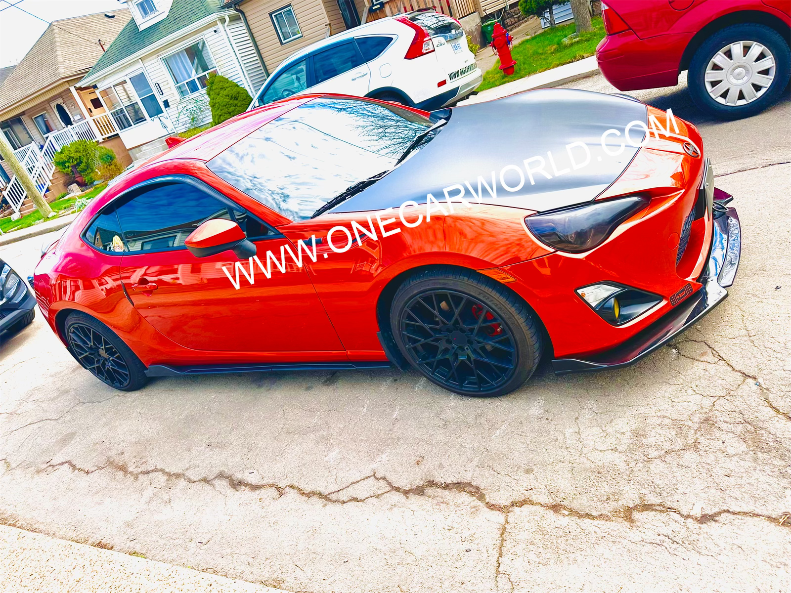 UNIVERSAL SIDE SKIRTS IN 6 COLORS MATCHING TO FRONT LIP - ONECARWORLD