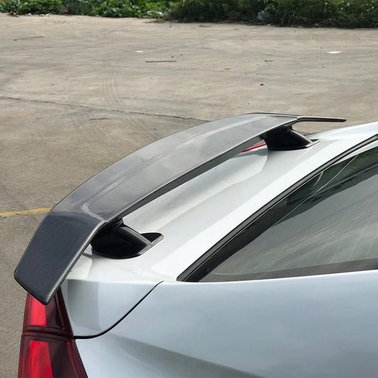 UNIVERSAL GLOSSY BLACK REAR TRUNK SPOILER WING FOR ALL SEDAN CARS - ONECARWORLD