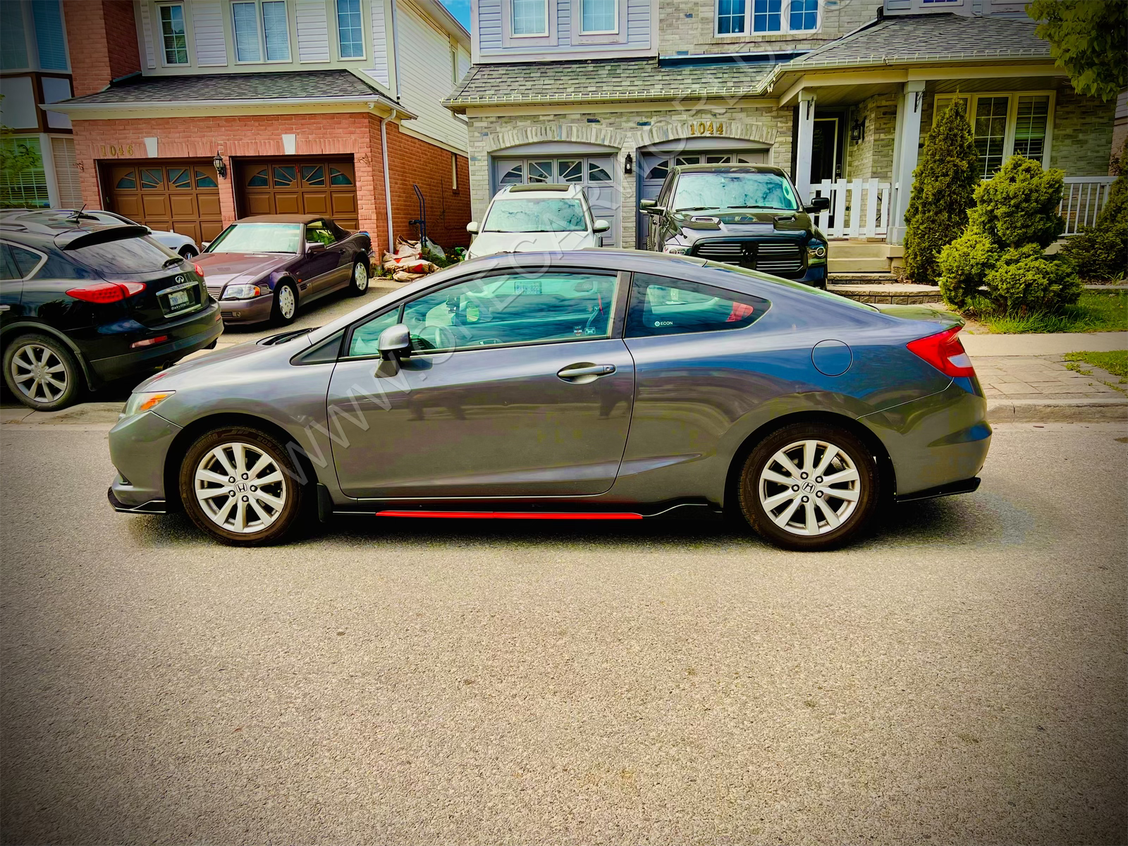 UNIVERSAL SIDE SKIRTS IN 6 COLORS MATCHING TO FRONT LIP - ONECARWORLD