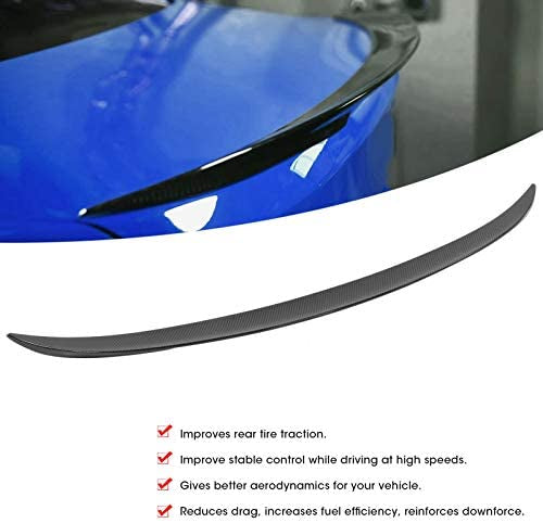 Trunk Spoiler for BMW 4 Series F32 Coupe 2013-2020, Rear Trunk Spoiler Wing Racing Accessories - ONECARWORLD