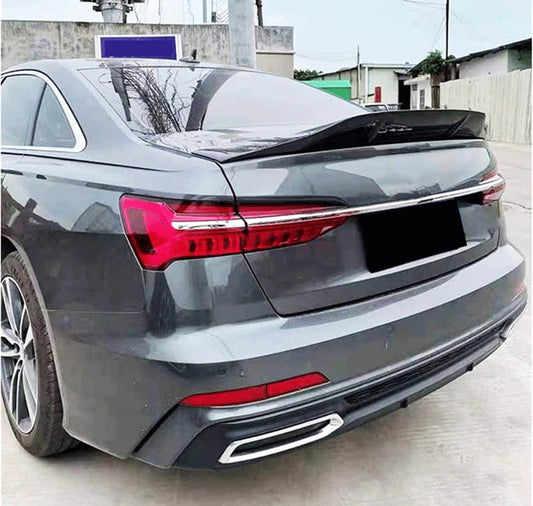 AUDI A4 Highkick Style Trunk Spoiler 2009-2016 Glossy black. - ONECARWORLD