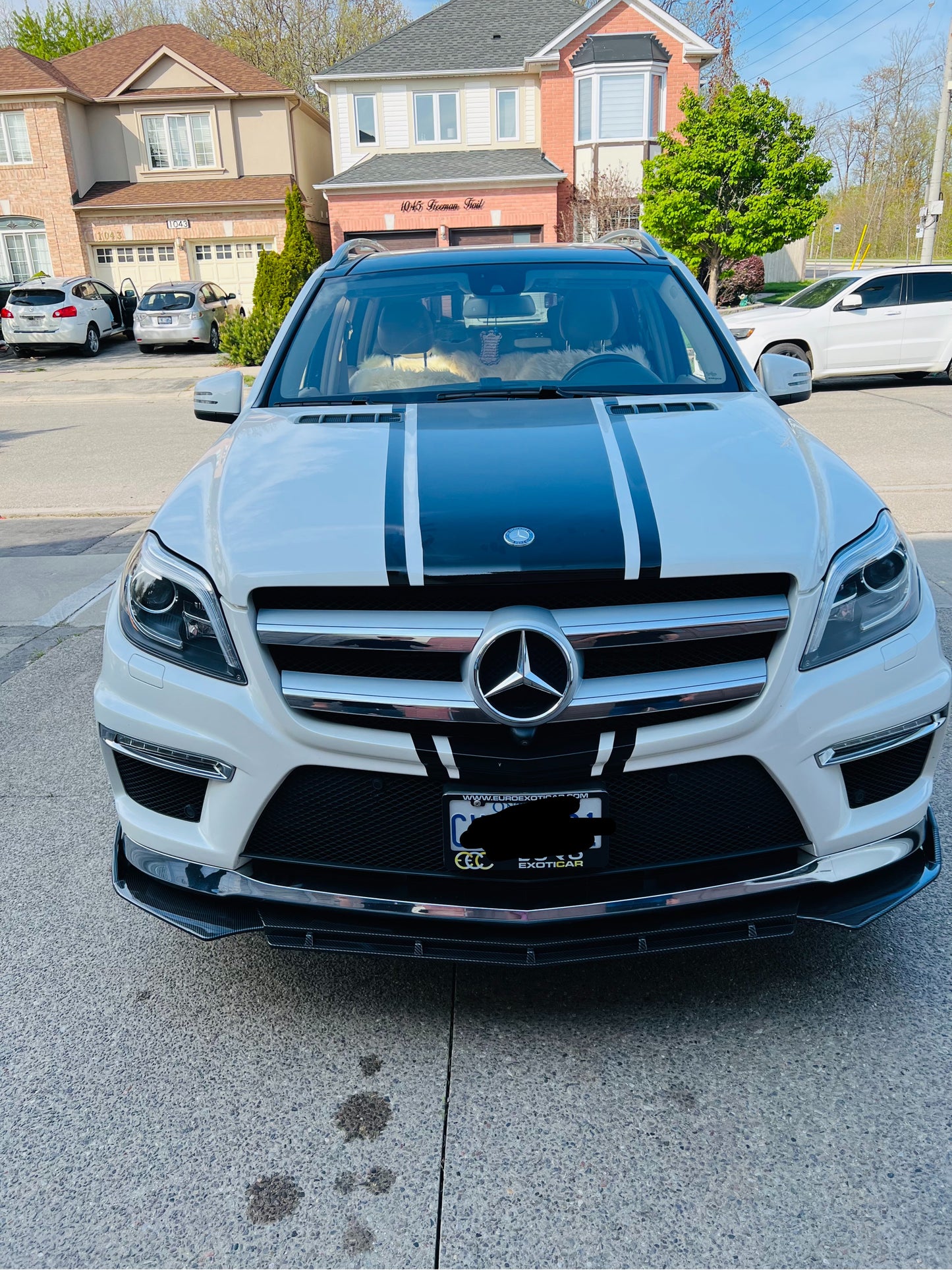 UNIVERSAL CARBON FIBER 3PCS FRONT LIP FOR ALL CARS - ONECARWORLD