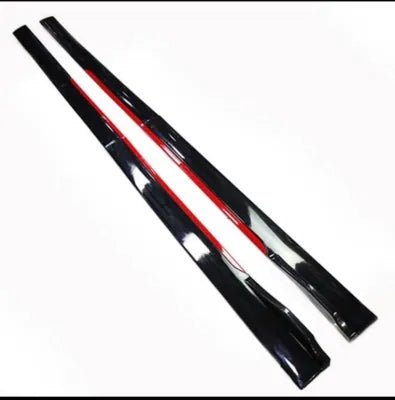 UNIVERSAL SIDE SKIRTS IN 6 COLORS MATCHING TO FRONT LIP - ONECARWORLD
