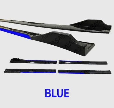 UNIVERSAL SIDE SKIRTS IN 6 COLORS MATCHING TO FRONT LIP - ONECARWORLD