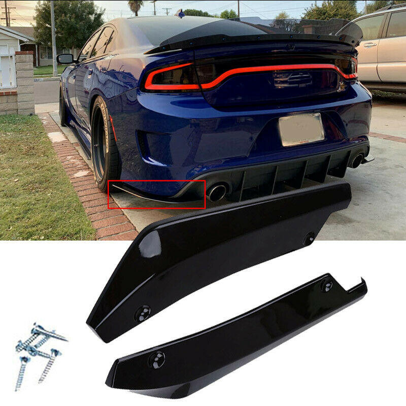 Universal Rear Lip Bumper Protector Corner Cover Wrap Angle Splitter Fit For All The Car - ONECARWORLD
