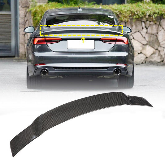 Audi Rear Trunk Spoiler Boot Wing Lip For AUDI A5 Sportback 2017-2020 - ONECARWORLD