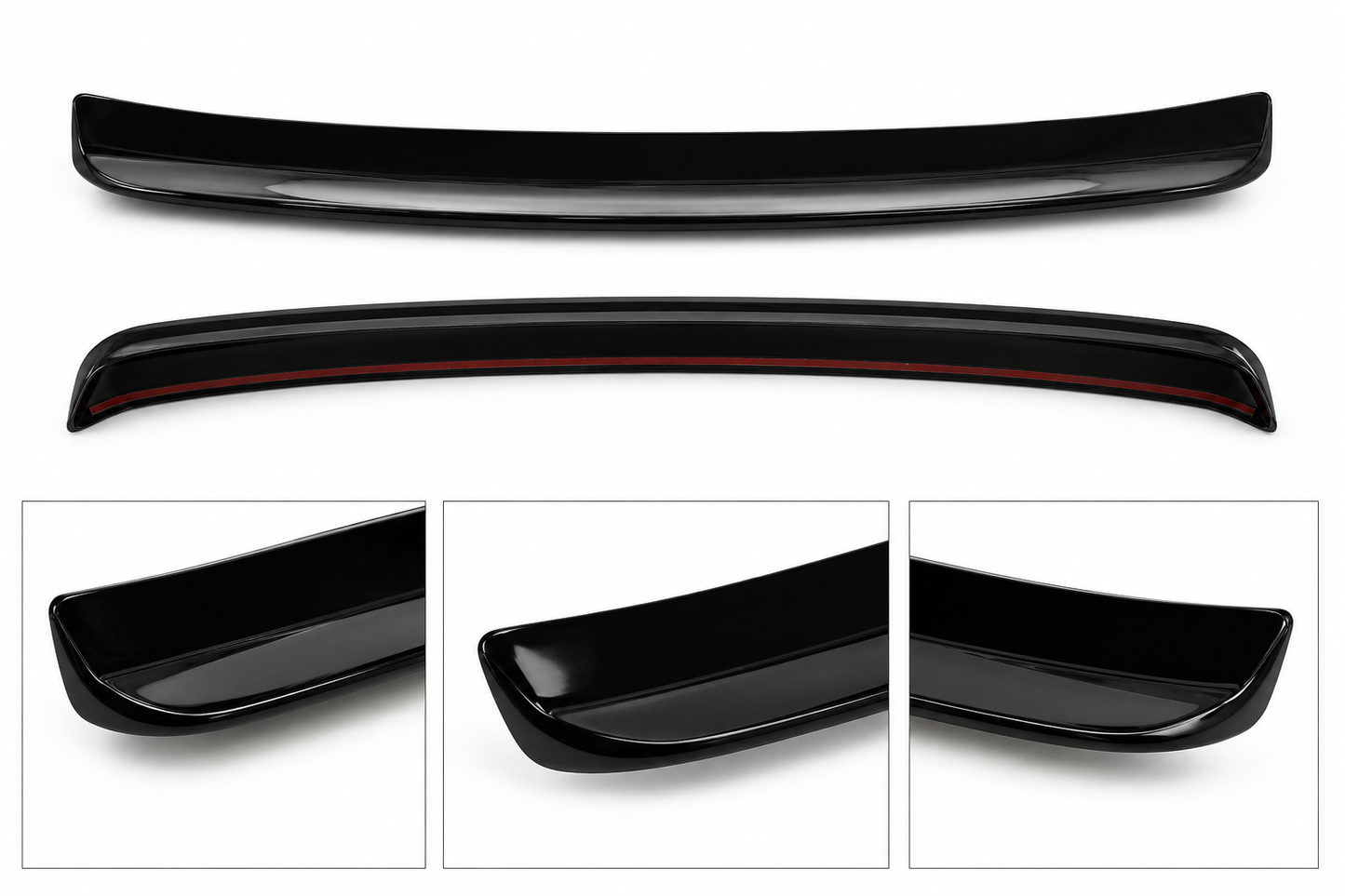 Chrysler 300 Aero Style Rear Roof Spoiler 2012-2023 Glossy Black ABS Window Wing Onecarworld