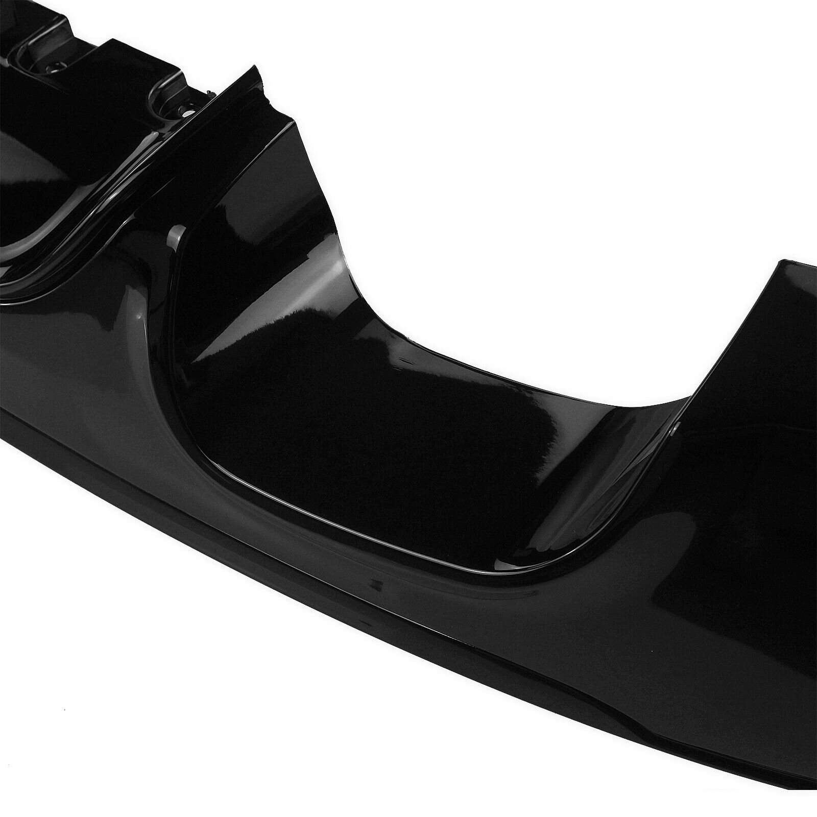BMW 2 Series F22 F23 M235i M240i 2014-2021  M Sport Rear Diffuser Glossy Black - ONECARWORLD
