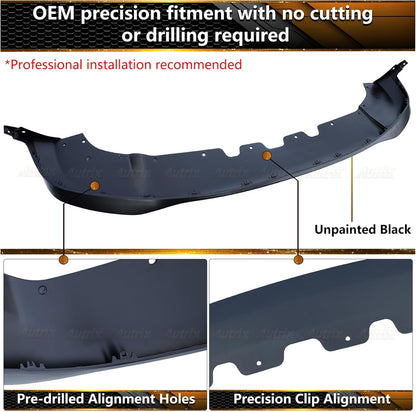 Dodge Durango Front Bumper Lip Spoiler 2021-2024 (Hellcat Style) Onecarworld
