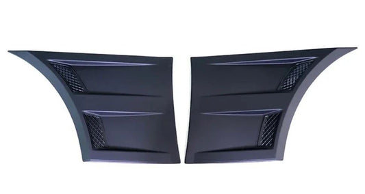 Ford Mustang Front Fender Side Scoops Vent 3D Style | 2015–2023 | ABS Plastic | Paintable | Onecarworld