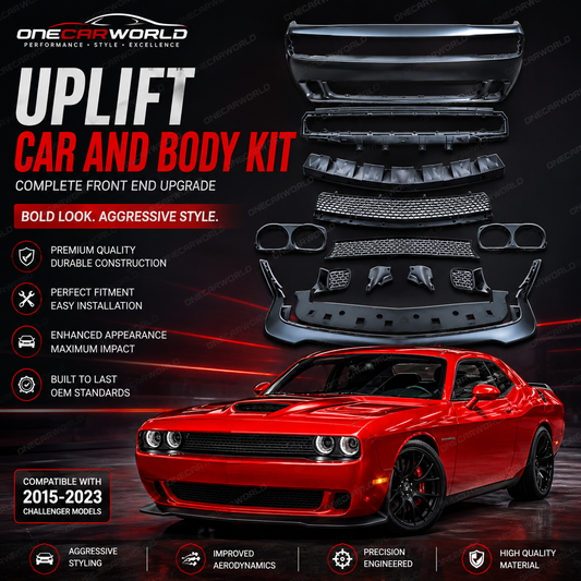 Dodge Challenger Front Bumper Conversion Hellcat Style 2015-2023  Onecarworld