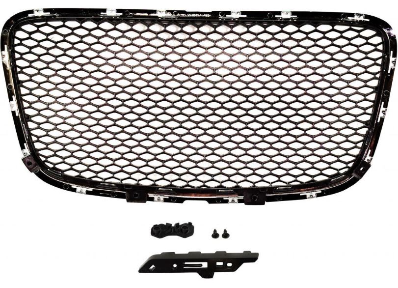 Chrysler 300 2015–2023 Front Grille – Chrome & Black SRT Style | TG-ONECARWORLD