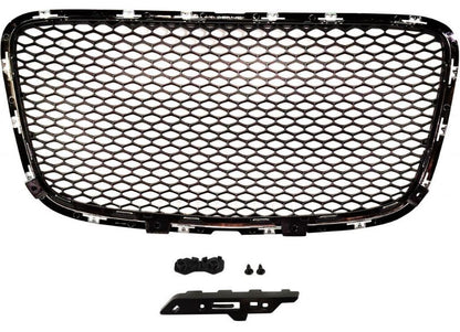 Chrysler 300 2015–2023 Front Grille – Chrome & Black SRT Style | TG-ONECARWORLD