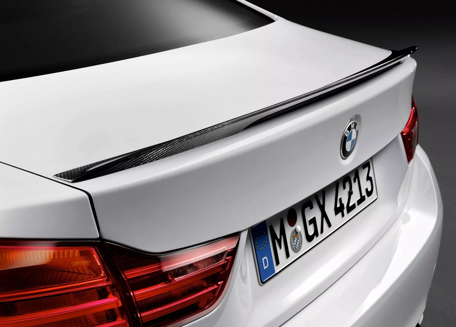 PERFORMANCE STYLE REAL CARBON FIBER TRUNK LID SPOILER FOR BMW F32 2014+2020 428i 438i 430i