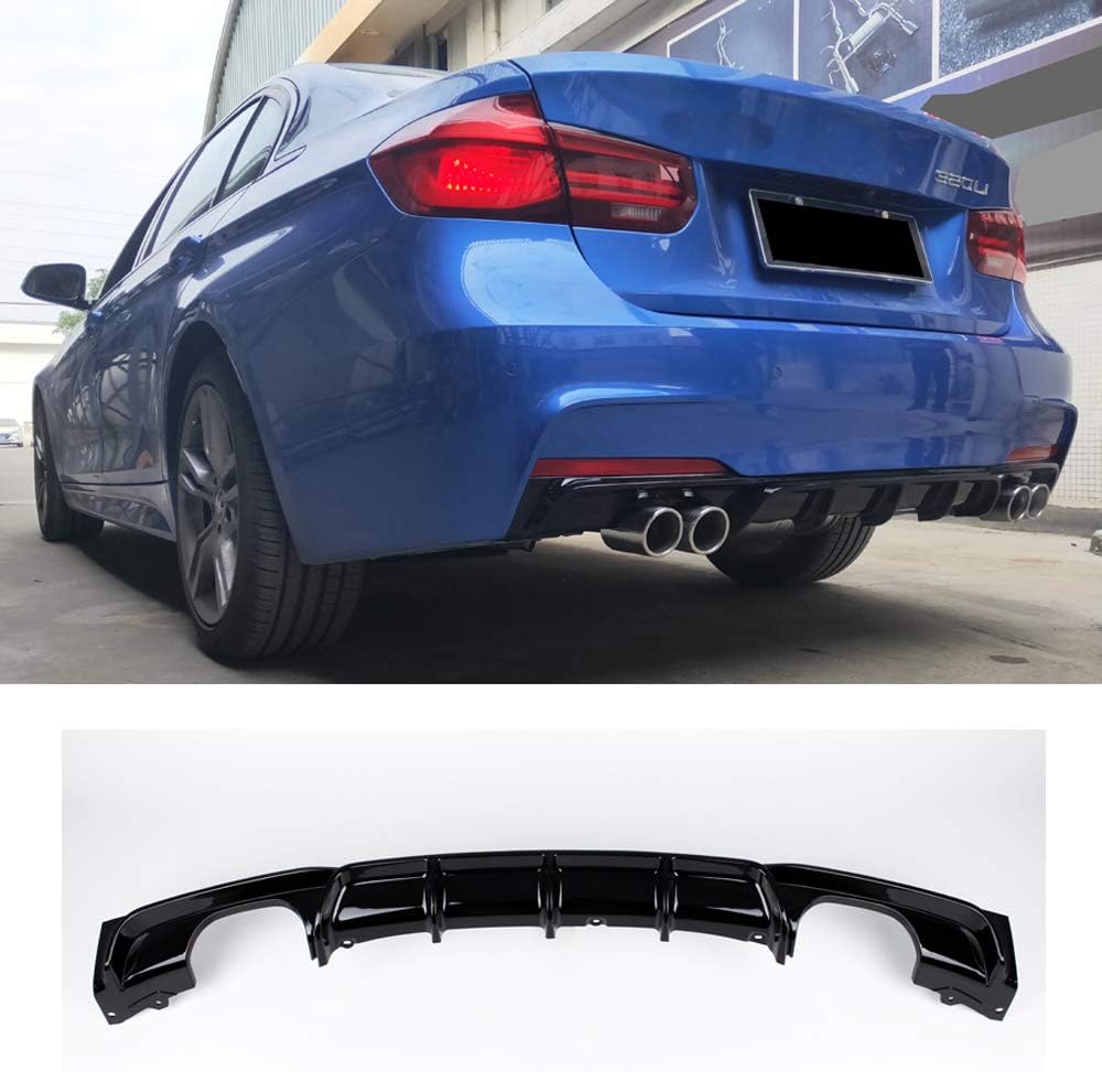 330i Rear Diffuser Stock Rear Diffuser for 2012-2019 BMW 3 Series F30 F31 320i 330i 340i with M ...