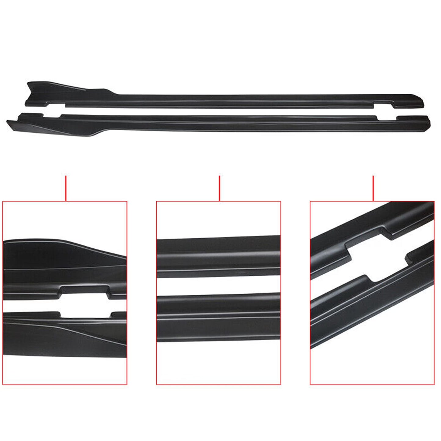 Dodge Challenger Side Skirts 2015-2023 Gloss Black Onecarworld