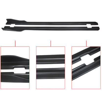 Dodge Challenger Side Skirts 2015-2023 Gloss Black Onecarworld
