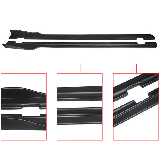 Dodge Challenger Side Skirts 2015-2023 Gloss Black Onecarworld