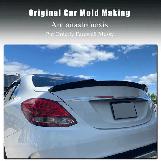 BENZ C-CLASS W205 COUPE 2014-2019 FD STYLE SPOILER GLOSSY BLACK - ONECARWORLD