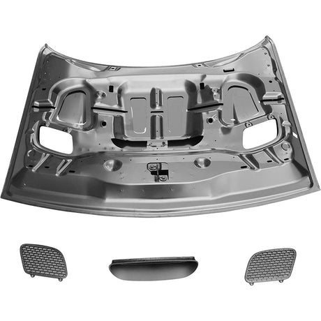 Dodge Challenger Aluminum Hood Hellcat Style 2015-2023 Unpainted Onecarworld